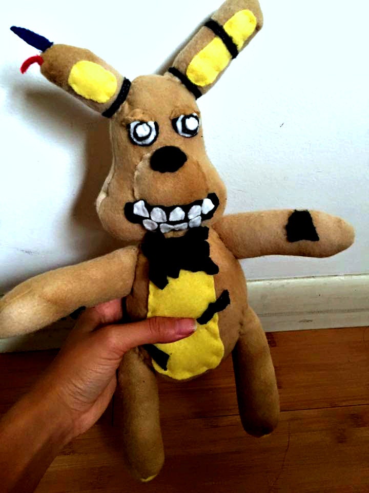 five nights at freddy's springtrap plush