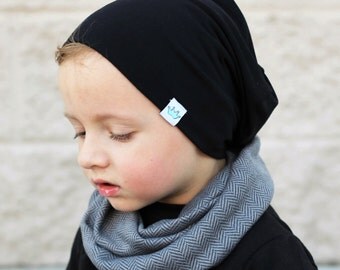 Baby slouchy beanie/ Toddler beanie/ Baby beanie/ Black hipster beanie/ boys slouchy beanie/ Slouchy beanie/ Hipster beanie/ infant knit hat