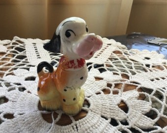 Vintage Little Dog Figurine. Very Whimsical and makes you smile!