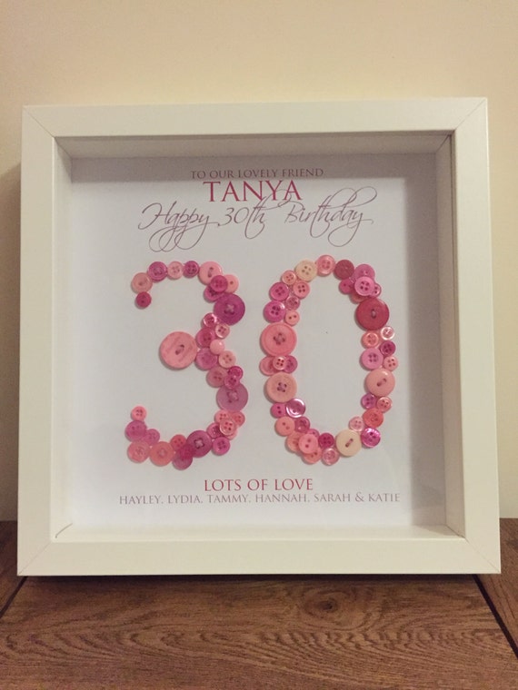 personalised-30th-birthday-picture-frame