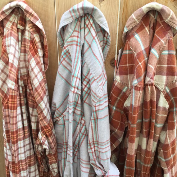 oversized flannel shirts for bridesmaids