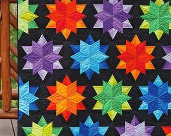 Night Sky Quilt Pattern by Julie Herman from Jaybird Quilts, quilt pattern booklet