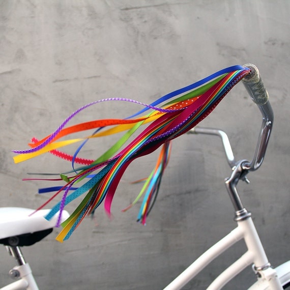 Streamers for your Bike Trike or Scooter Handlebars Retro