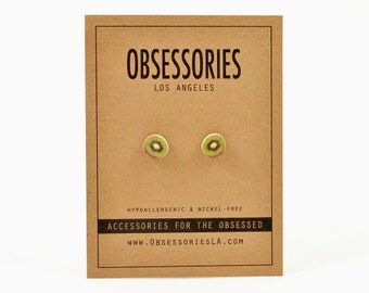 Kiwi Earring Stud Earrings Post Kiwi Jewelry Kiwi Accessories Fruit Earring Fruit Stud Fruit Jewelry Fruit Accessories Kawaii Kiwi Gift Idea