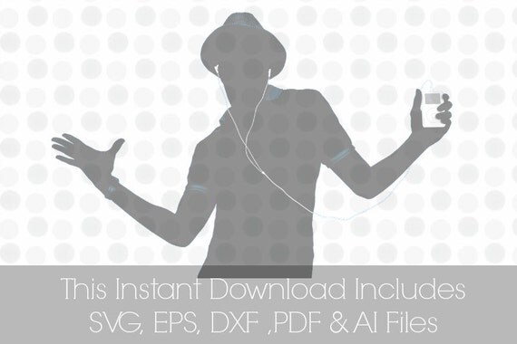 Svg dance dancer cut file cricut silhouette