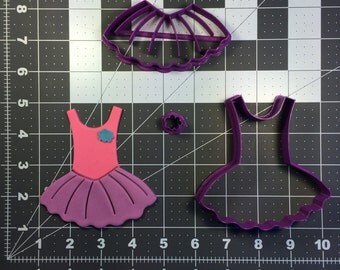 Ballet Leotard 100 Cookie Cutter Set