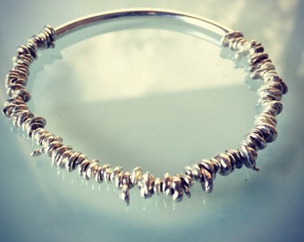 Karen Hill Tribe silver bracelet