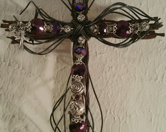 Purple cross