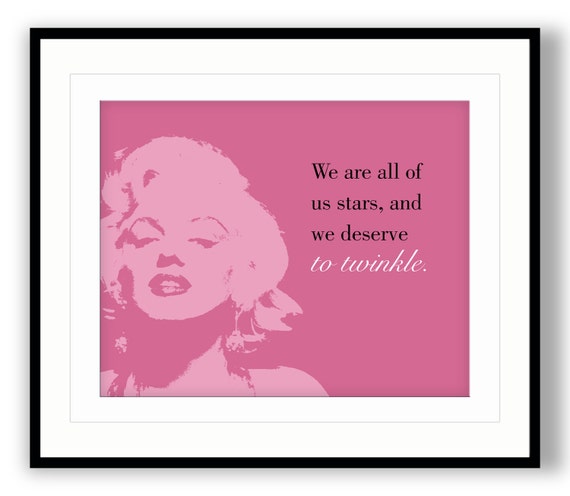 We Are All Of Us Stars And We Deserve To Twinkle By Songlyricsart