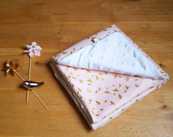 Powder Pink baby blanket