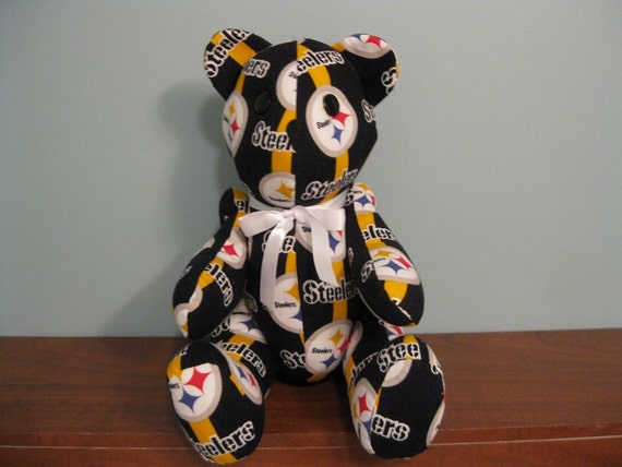 steelers stuffed bear