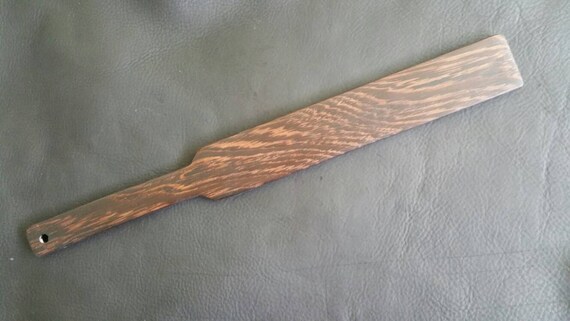 15 Wenge Ruler Style Beater Spanking Paddle By SquatchworX On Etsy