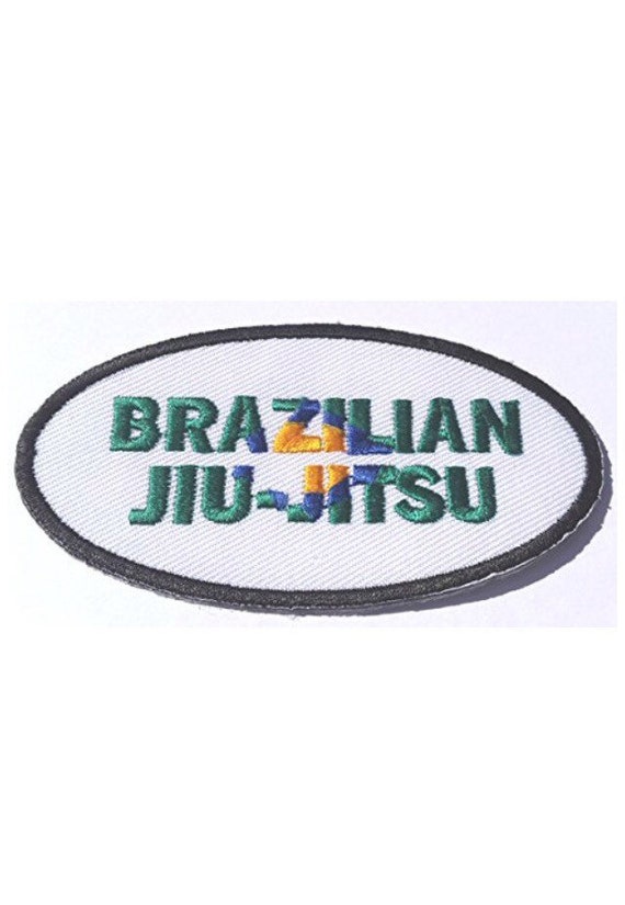 Brazilian Jiu Jitsu Patch Embroidered Iron / Sew on Badge