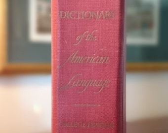 Webster's New World Dictionary of the American Language College Edition/1968