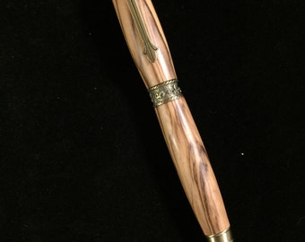 Faith Hope Love wood pen, birthday gift, christian gift, wedding gift