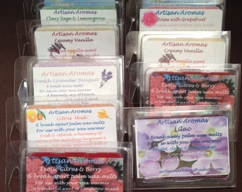 Pick one Palm Wax Melts: Assorted Scents
