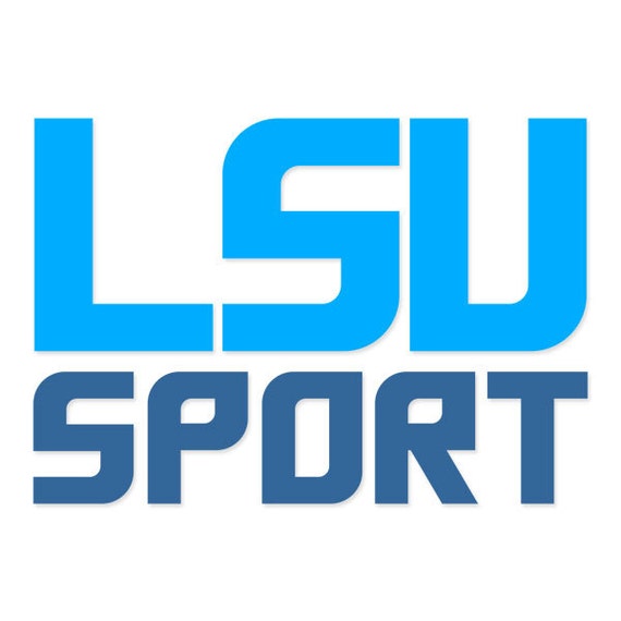Lsu Cuttable Monogram Font SVG DXF EPS use with Silhouette