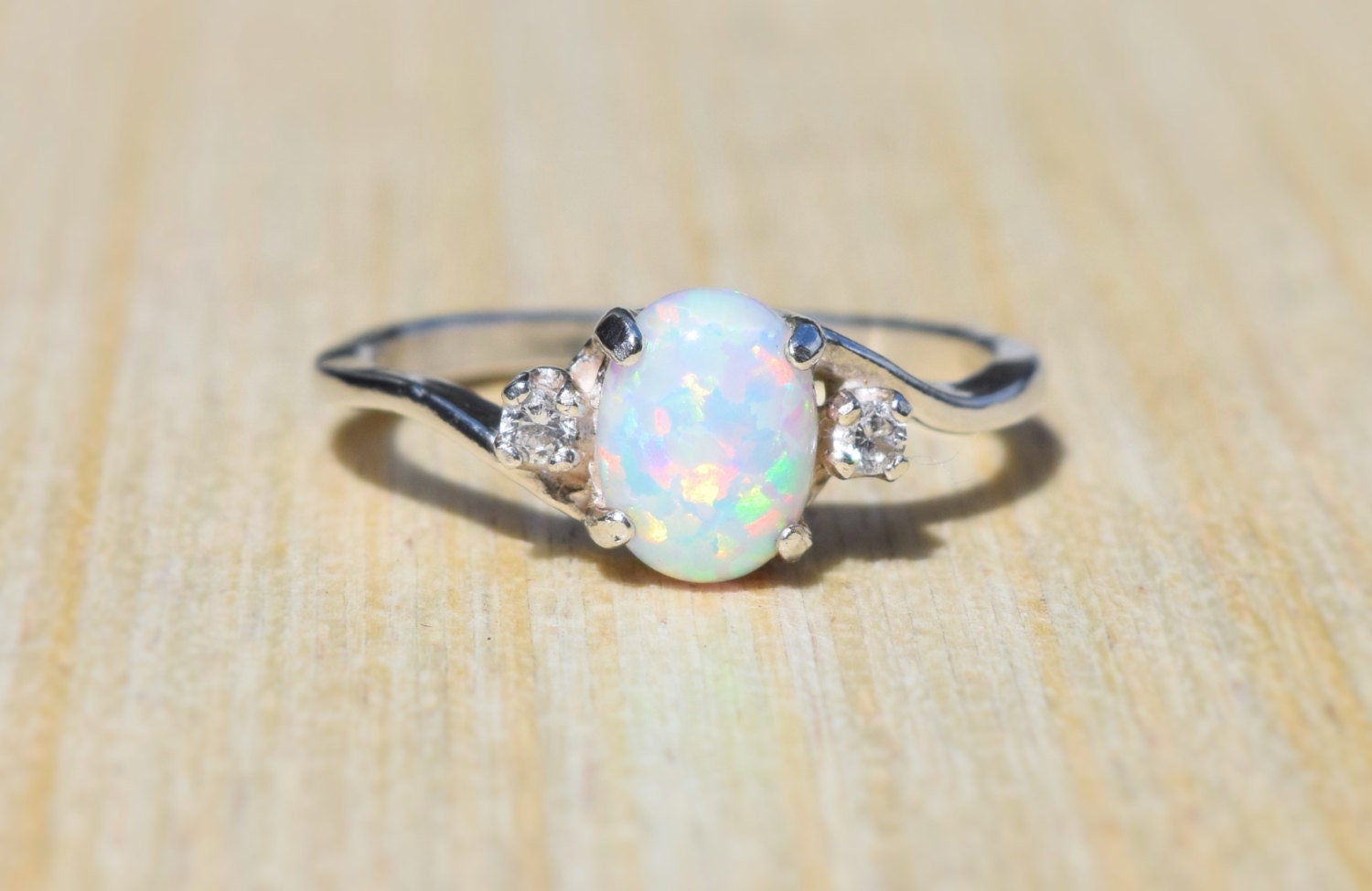 opal promise rings