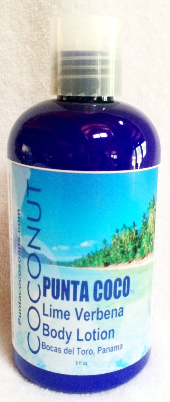 Natural COCONUT LIME VERBENA Body Lotion