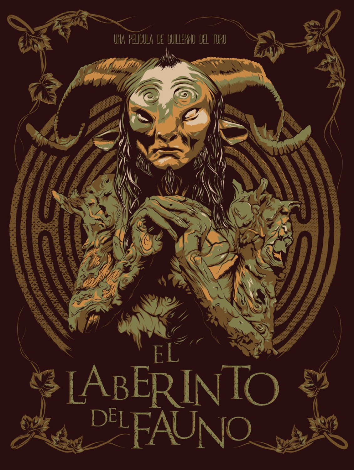 Pans Labyrinth Spanish Graphic Movie by BiglinGraphics on Etsy