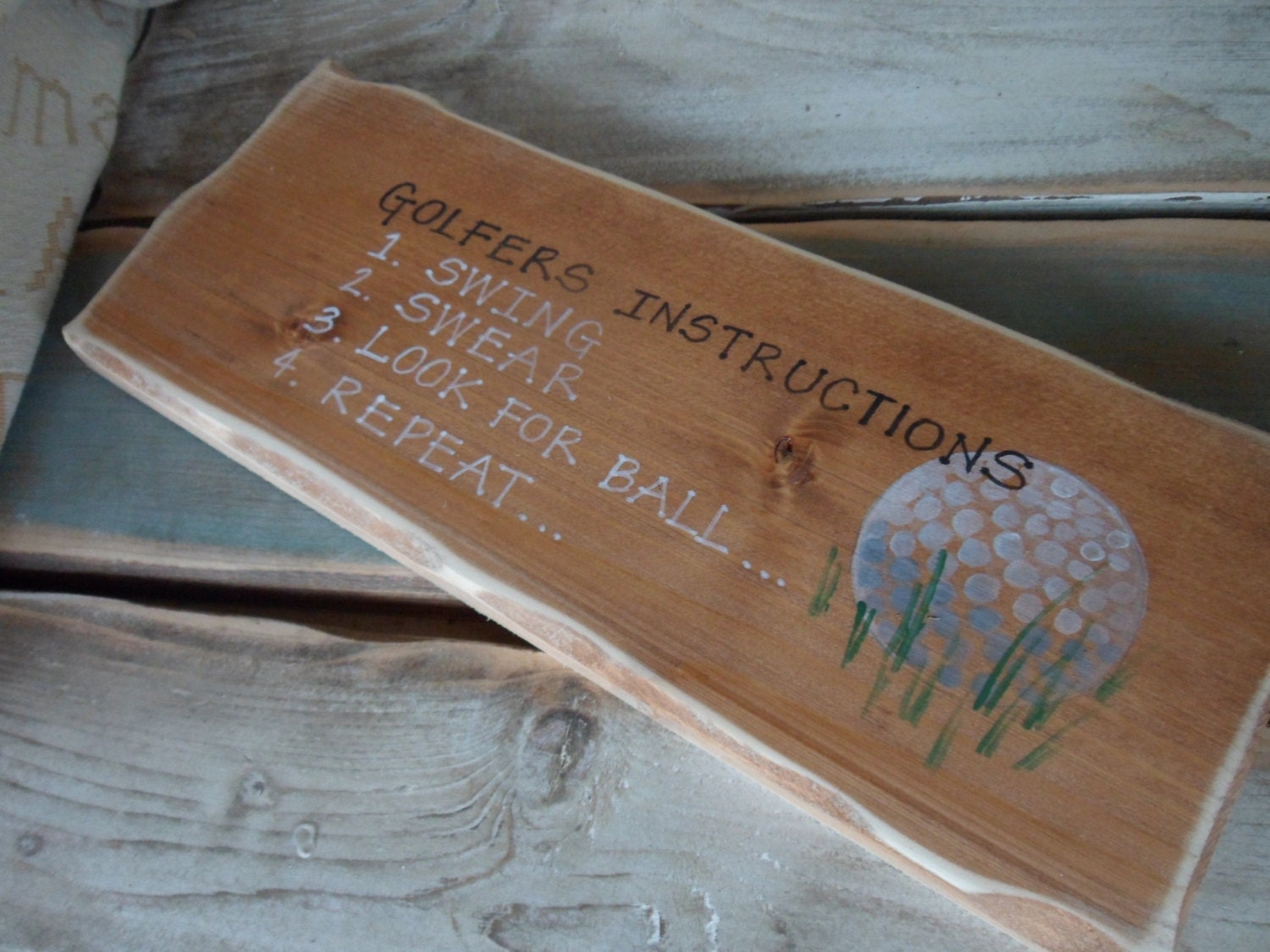 golf-sign-plaque-golf-theme-gifts-for-him-funny-handmade-wood-golf