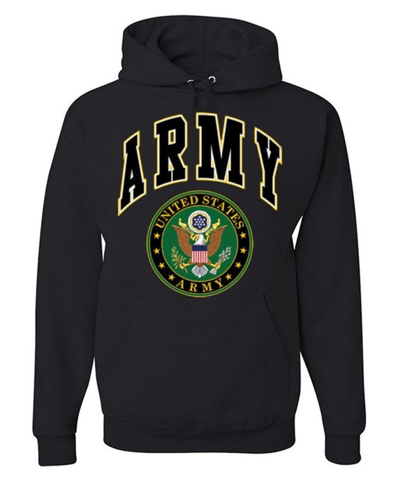 US Army Logo Crew Neck Sweatshirt United States Soldier by ngtshop