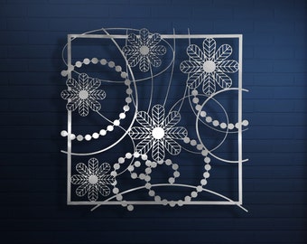 Laser Cut Metal Decorative Wall Art Panel Sculpture For Home