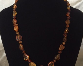 Amber necklace, Baltic amber necklace, gift for her, natural jewelry, unique jewelry