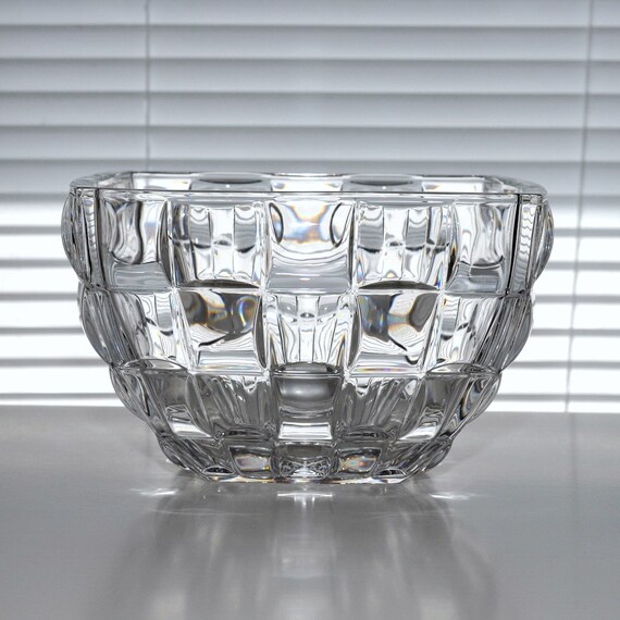 Paloma Picasso Villeroy & Boch Geometric Crystal Bowl