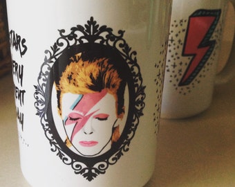 David Bowie Ziggy Stardust 15 oz. Coffee Mug
