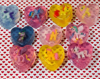 My Little Pony Soap, MLP Party Favors, Novelty Glycerin Soap, Pony Soap, Friendship is Magic Soap, Gifts for Girls, Pony Collectibles