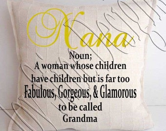 Download Items similar to Printable Definition of Grandmother Poster on Etsy