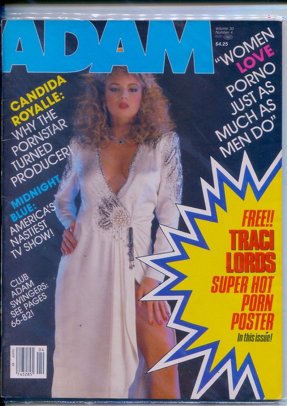 Items Similar To Adam Vol 30 4 Candida Royalle Traci Lords Super Hot Poster ~ Very Hard To