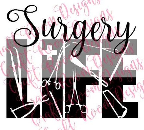 Surgery life SVG Design