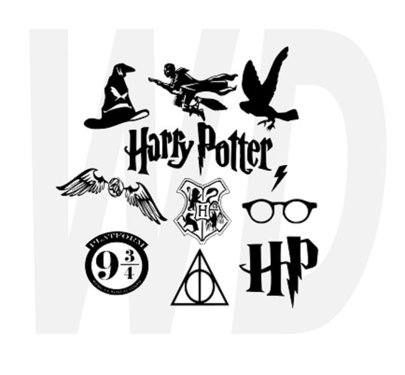 Download Harry Potter svg dxf eps cutting files for by Walkerdesigns6