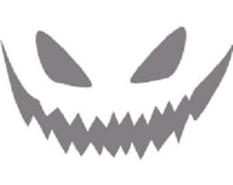 Halloween, Pumpkin Face, Stickers, Decals, Windows, Water Bottles, Yetti Cups, Car Window, Walls, Notebooks, Coffee Cup, Wine Glass, MORE