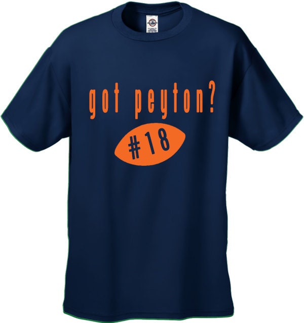 peyton manning goat shirt