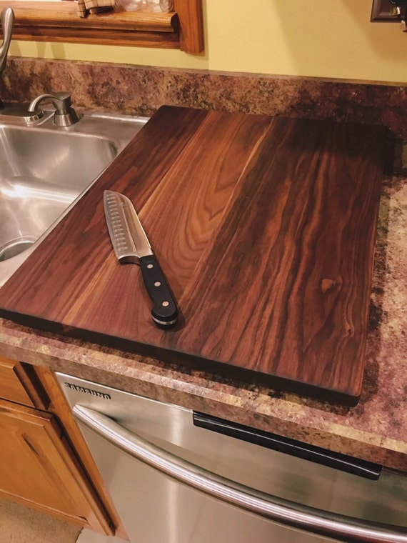 24x18 Extra Large Premium Black Walnut Cutting by LanceWoodworks