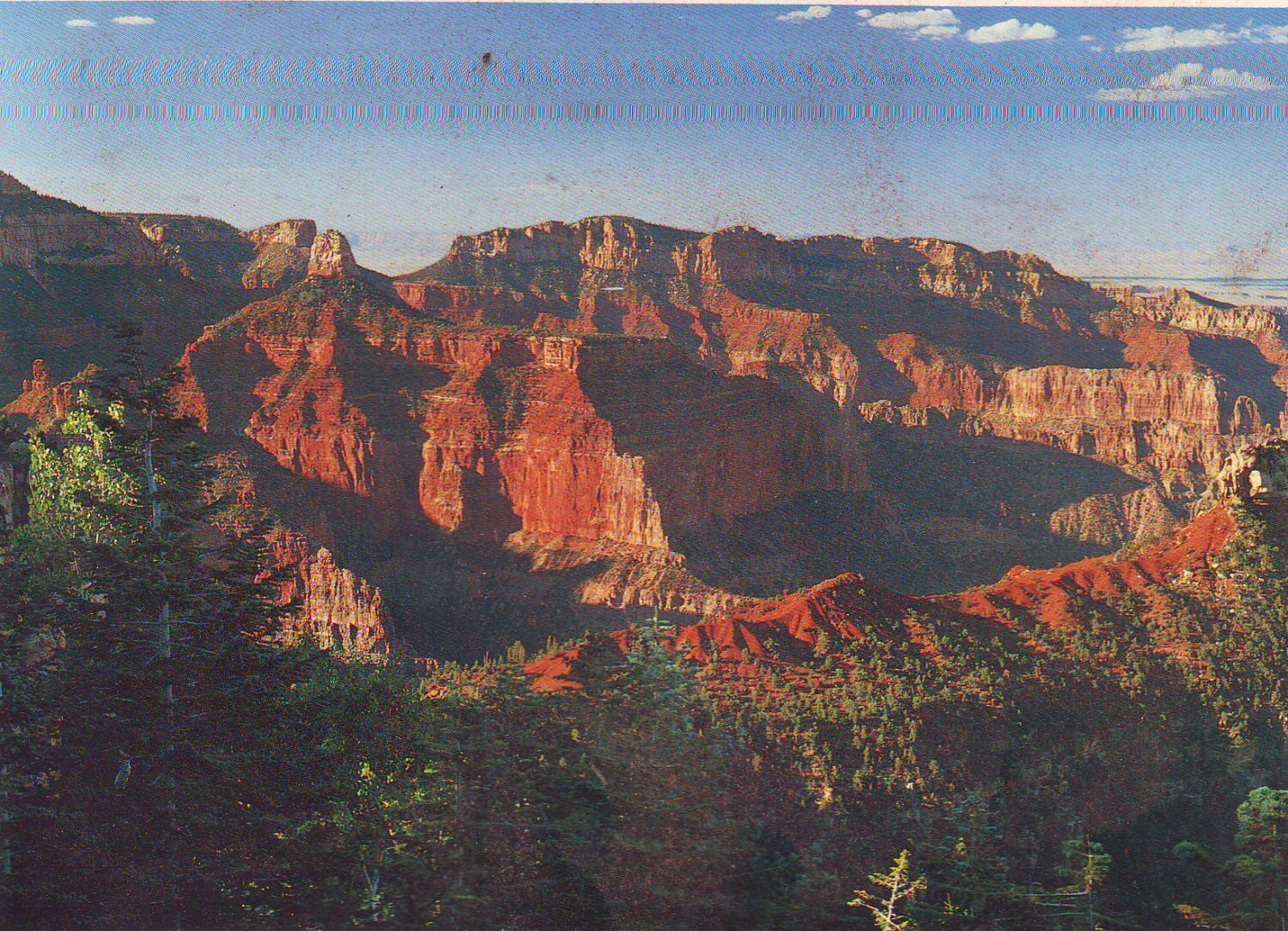 Vintage Grand Canyon National Park Arizona Stamped Post
