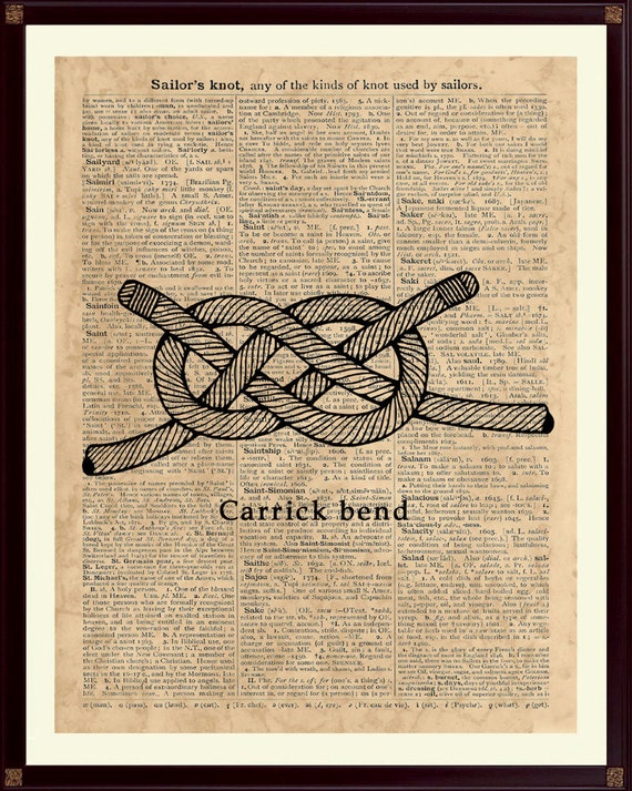 Nautical Knots Sailor Knot Sailing Gifts Sailing Art