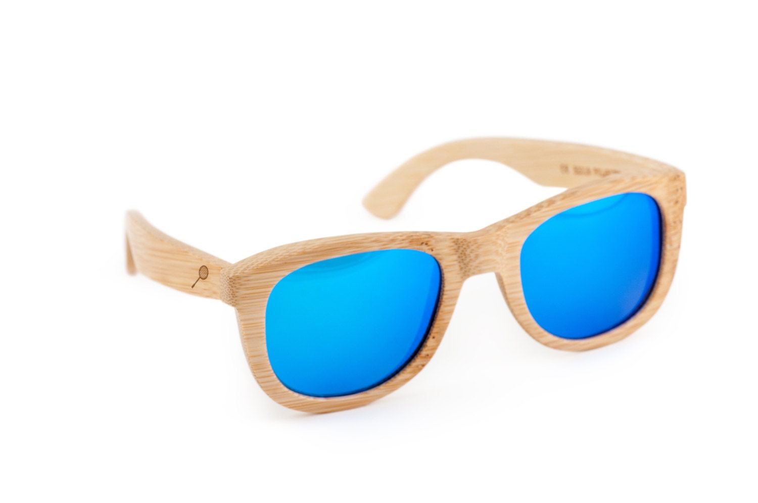 Badminton Racket Wooden Sunglasses Bamboo Sunglasses