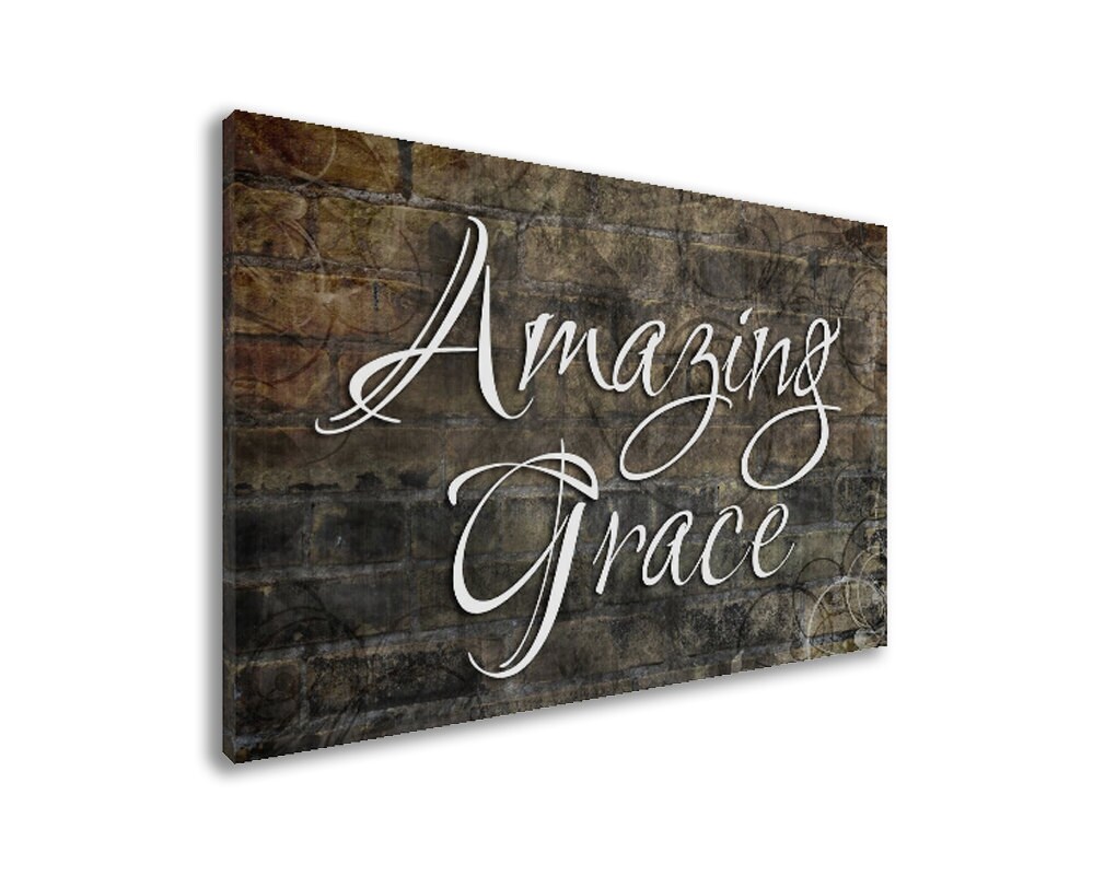 Amazing Grace Amazing Grace on canvas Amazing Grace art