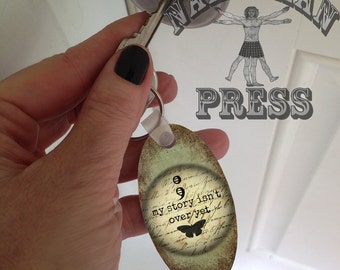 Semicolon, My Story Isn't Over Yet, Key Chain