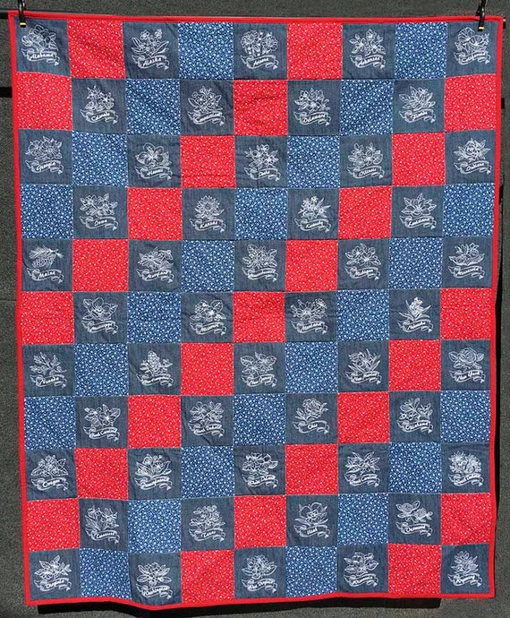 State Flowers Quilt