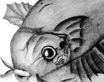 Pout pout fish | Etsy