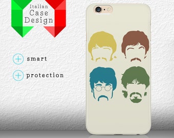 Case Protective The Beatles Music '60s Minimal SoftTouch Iphone 4/4S/5/5S/5SE/5C/6/6S/6+/6splus Samsung S3/S3neo/S4/S4mini/S5/S5mini/S6/note