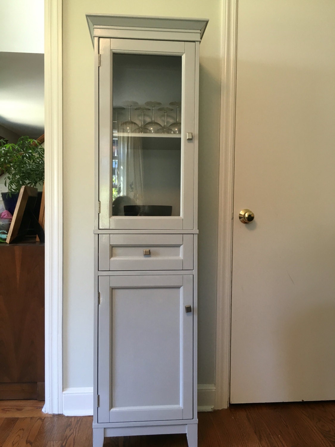 Grey tall china by ReFabulousGems on Etsy