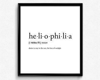 Heliophilia | Etsy