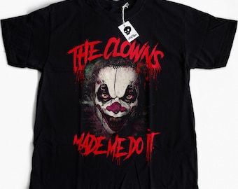 scary clown shirt