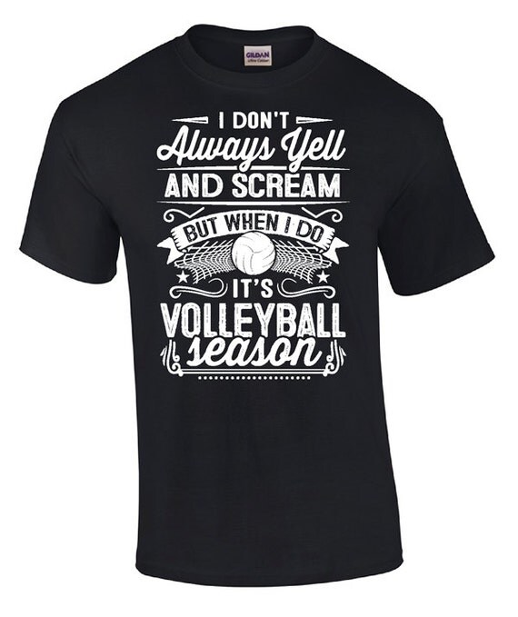Yell & Scream Volleyball Parent Tshirt